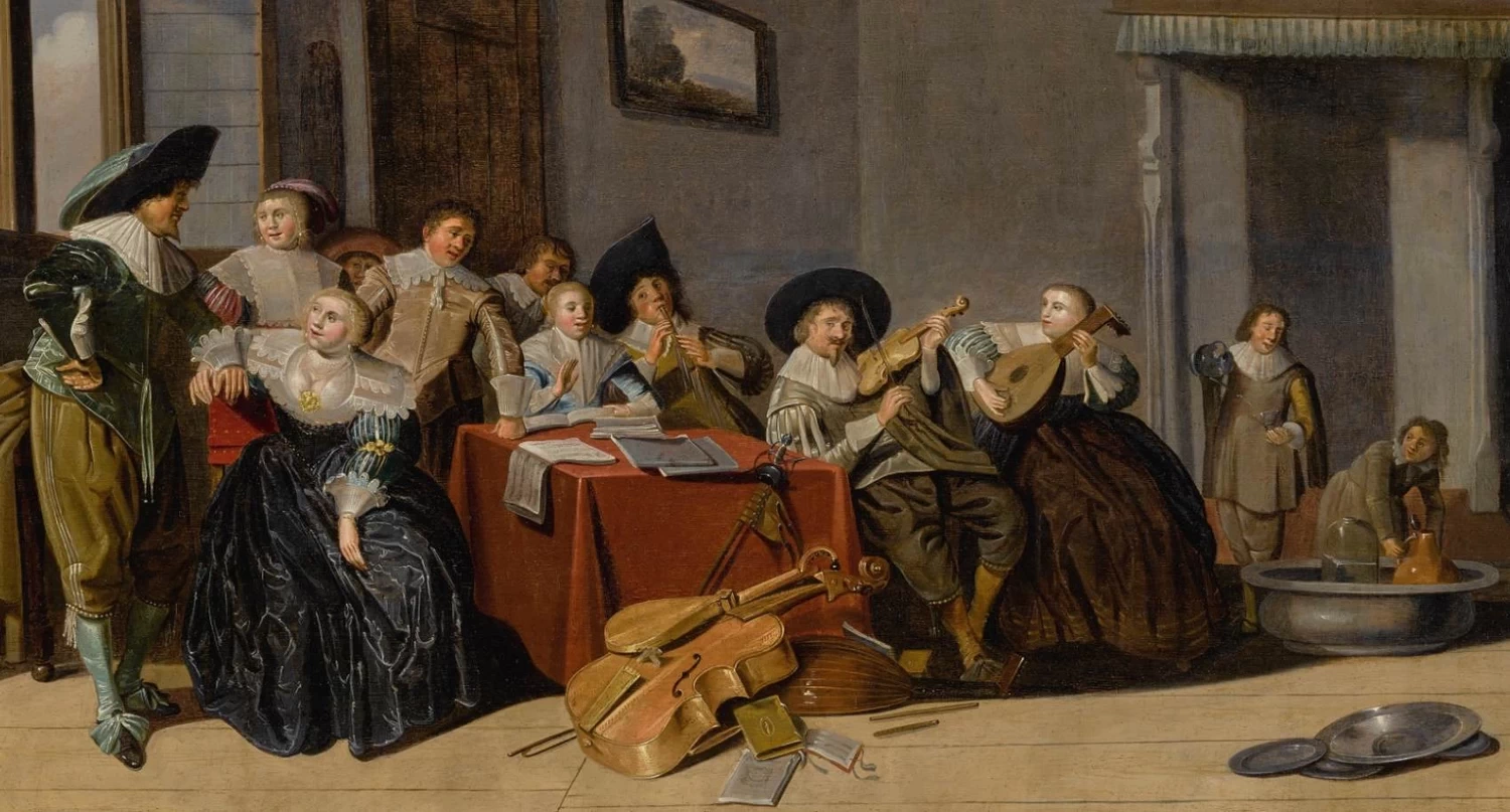 Scena d'interno - dettaglio